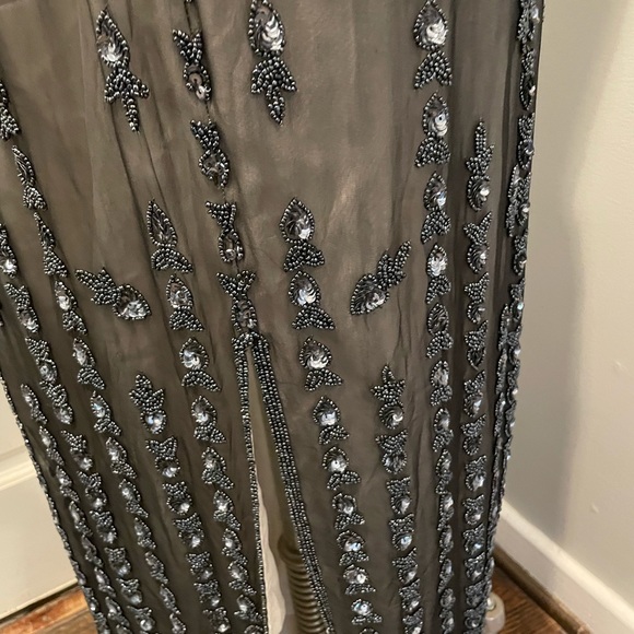 Landmark Vintage Beaded Evening Gown Size Large - Picture 9 of 15